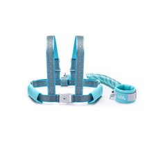 잃어버림 유아 스트램 유아미아방지 반사 아이 안전 조끼 육아 야외 용품 테마파크 끈, 1개, 민트