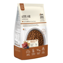 무마진 국내산 소프트 사료 1kg+무마진 텐탈껌3P, 소고기&황태1kg+무마진덴탈껌3P