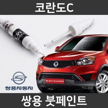 쌍용 코란도C 붓펜 붓페인트 도색, 코란도C:제일 퍼티