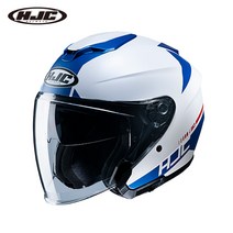 HJC 헬멧 오픈페이스 i30 바라스 MC2SF 고성능 통풍 와이드 쉴드, M