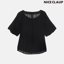 [최초가:165 000원]나이스클랍 (ADD) 퍼프 볼륨 블라우스 A212PWB519