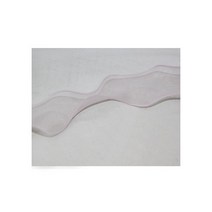 코리아꽃자재 모노실루엣리본4cm(5yd), 연연핑크