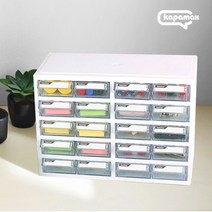 카파맥스 멀티케이스 모음 다용도 수납 데스크정리 6~20단 투명서랍, 멀티케이스 20단