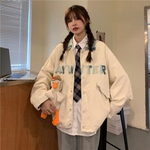 봄·가 어울리는 루즈핏 야구복 스윗 시크 재킷 코르덴 여성체크자켓 린넨여성자켓 여성자켓 여성겨울자켓 여자자켓코디 겨울여성자켓