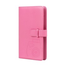 후지 필름 FUJIFILM 카메라 3인치 96 포켓 사진 필름 앨범 스토리지 북 FujiFilm Instax Mini 11 8 9 7s 50, 22 Flamingo Pink