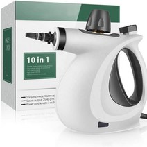 업소용스팀청소기 셀프 청소 고압 미니 가정용 카페트 소파 후드 에어컨 청소기 화장실 주방 차량 창 용 부착물이있는 새로운 핸드 헬드 전문 바닥 산업용 스팀 기 291, 하얀색, 협력사, 영국