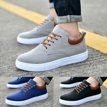 가죽포인트 남성 스니커즈 단화 NP203 남친선물 스트릿패션 OOTD 대학생신발 댄디룩 봄가을코디 기본운동화
