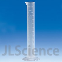 (JLS) Vitlab 플라스틱 메스실린더 (몰드형 눈금) (500~1000ml) Graduated Cylinder Vitlab - Germany, 1000ml 1ea