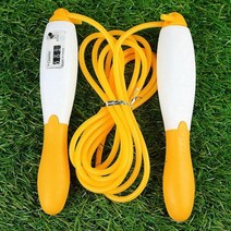2p 자동 카운트 다이어트 줄넘기 노랑 전신운동 복싱 점프 성장판자극 크로스핏 태권도 코어 유산소, 본상품