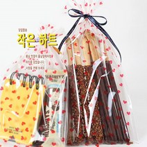 위져스 작은하트(비접착opp봉투)당일발송, 50매, 17x25cm/50매