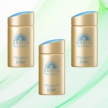 아넷사 퍼펙트 UV 선스크린 스킨케어 밀크 60ml(SPF50+) 3개, 상세페이지 참조, 상세페이지 참조, 상세페이지 참조