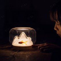 LED 어항 베타 구피 안시롱핑 분양 미니 물꽃놀이 물멍 집들이선물