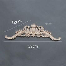 고무 나무 긴 꽃 조각 홈 장식 액세서리 도매 및 소매 공급, K4-59X18cm