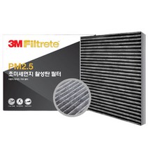 3M PM2.5 초미세먼지 활성탄 에어컨 필터 코나 EV(전기차), 1개, 6283