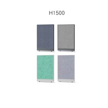 PDS-05 H1500 PVC 45T 패브릭원톤파티션 사무실파티션 가림막 파티션, 부속