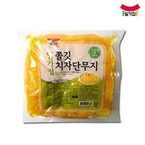 베스트식품 일미 일가집 쫄깃 치자단무지 1kg x6개, 단품/단품