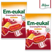 엠오이칼 석류 꿀 캔디 75g 2팩, 2개