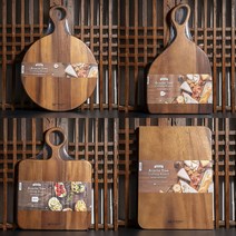 우드트레이 아카시아 플레이팅도마 1P 우드도마, 모서리변형도마