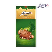 문츠 초콜릿 스위스 프리미엄 밀크 헤이즐넛바 100g