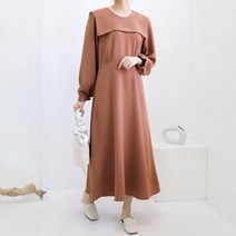 바보사랑 빅사이즈 마린넥 롱원피스 WB706.네오쿠비카