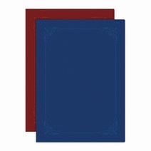 상패 상패제작 종이상장케이스거치식-무지-F695-7-청색, 본 상품 선택하기