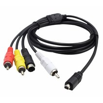 A/V TV 비디오 케이블 다이소코털제거기드 리드 캠다이소코털제거기더 핸디캠 DCR-SR30, 한개옵션0
