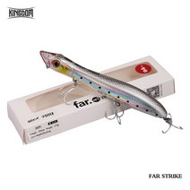 킹덤 하드베이트 6501시리즈 포퍼 탑워터, 125mm, 1번