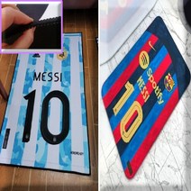 [해외직구] 리오넬 메시 등번호 유니폼 테마 발매트 러그 50x80cm