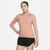 [매장정품]나이키 여성 우먼스 드라이 핏 엘리먼트 러닝 하프집 반집업 CU3221-824