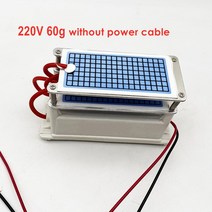 원룸공기청정기 60g 10g 휴대용 오존 발생기 220V 110V 12V 가정용 또는 자동차 용 공기 청정기 살균기, 01 220V 60g