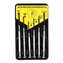 shark 6 개/대 정밀 드라이버 세트 마이크로 보석상 미니 시계 제조 업체 도구 나사 비트 손 Dropshipping, 02 6PC Screwdriver Set