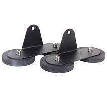 요고픽 차량용 써치라이트 자석 브라켓 마운트 거치대 LED 안개등 루프랙 천장 D66 D88 A형 B형 C형, D88(개당)