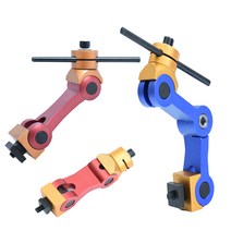 바이스 스토퍼 고정 플라이어 압력 포지셔닝 스톱바, 확장형 M10 T형 상단 슬롯 폭 12