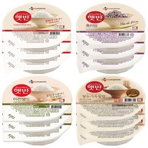 햇반 즉석밥 4종 12입(햇반3+흑미3+이천쌀밥3+쌀눈가득쌀밥3), 1