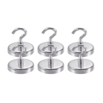 미나스 초강력 네오디움 고리 자석 걸이, 16mmx6개