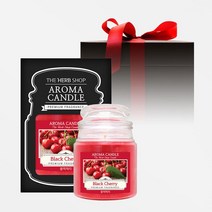 더허브샵 아로마 향초 에센셜 오일 자캔들 480g 9종, 1개, 아쿠아체리블라썸