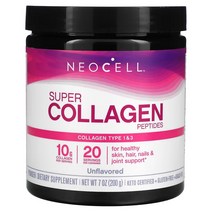 NeoCell 네오셀 슈퍼 콜라겐 펩타이드 무맛 200g 피부탄력 피부건강 피부수분증가 피부영양제 보습효과