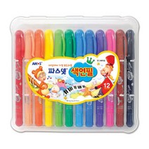 12색 파스넷 색연필7000/아모스