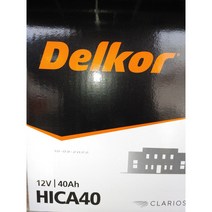 델코 산업용 배터리 HI-CA 40(12V 40Ah) UPS 정류기반 수배전반 비상발전기 시동 무보수 밀폐형 축전지, HI-CA 40 (40Ah), 폐배터리반납안함, 1개