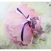 [애니멀러브]애완 동물 액세서리 고양이 개 옷 드레스 이쁜 공주 테디 강아지 웨딩 드레스 봄 패션 개 작은, 02 Dress and Hair clip_06 XXL