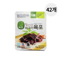 자연애벗 발효 쇠고기육포 15g 42개, 상세페이지 참조, 상세페이지 참조, 상세페이지 참조