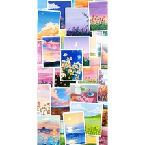 키치스티커 vol 11 A형 세트 유화 그림 다꾸 하이틴 아이패드 핸드폰 다이어리꾸미기