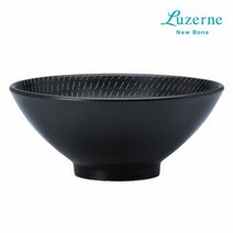 루전 실용적인 본차이나 도자기 뉴 본 블랙 냉면기, 단일속성