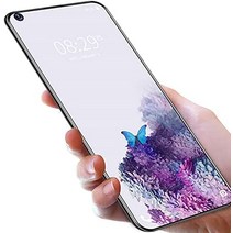 OUKITEL C21 스마트폰 Android 10 듀얼 SIM 16.2 cm (6.4인치) 1080 * 2310 FHD+ 4G 20MP AI 전면 카메라 쿼드 후면 카메라 Helio P60 공기계 공기계 블랙-33027, 자주색