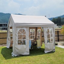 캠플 캐노피 천막 3x3 풀세트 야외 몽골 텐트 바람막이 포장마차 그늘막, 6.보강용품