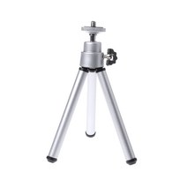 Nikon 디지털 카메라 캠코더 용 Universal Mini Flexible 삼각대 스탠드, 은