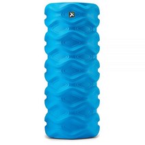 Trigger Point Performance 딥 티슈 운동 및 근육 회복을 위한 채널 폼 롤러(33cm(13인치)) 블루, Blue