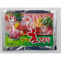 초고추장 ( 진조미 40g x 150 ) 1개 [업소용], 150개