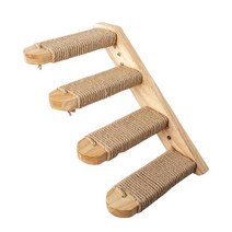고양이구름다리 종이 캣타워 낮은 책장 무소음 캣휠 diy 아기고양이애완동물 고양이 나무 벽걸이 DIY 콘도, 02 cat stairs-right