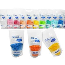 아마존 크리스탈 칼라샌드 (주황색), 주황색, 200g